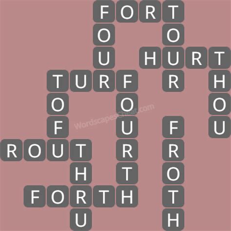 Wordscapes Level 1510, Leaf 6 .
